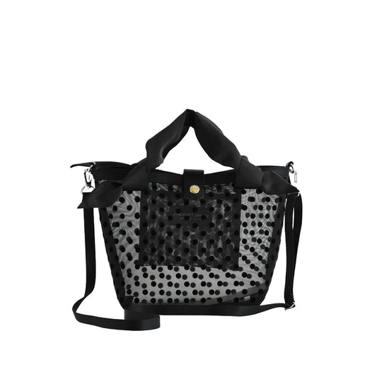 TULLE RIBBON SHOULDER MINI