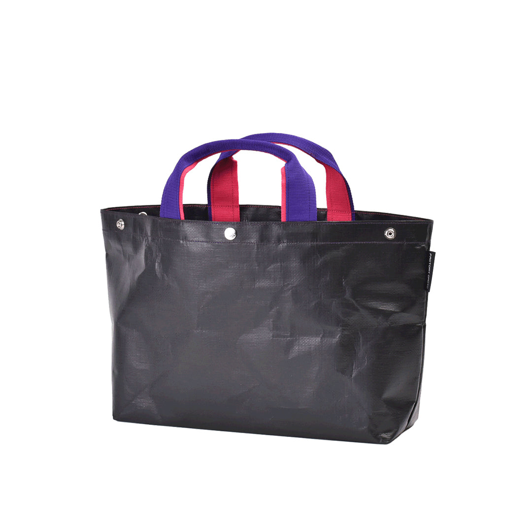 ファクトリーオモト トートバッグ S ショルダーストラップ付き A4可 BASIC TOTE BK S – FACTORY OMOTO