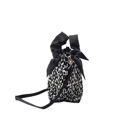 TULLE RIBBON SHOULDER MINI