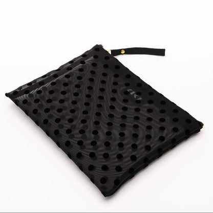 TULLE DOT POUCH