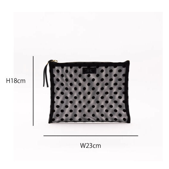 TULLE DOT POUCH