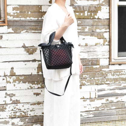 TULLE RIBBON SHOULDER MINI
