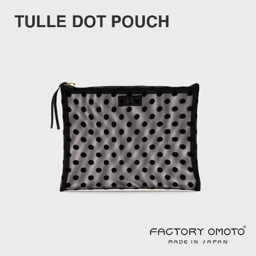 TULLE DOT POUCH